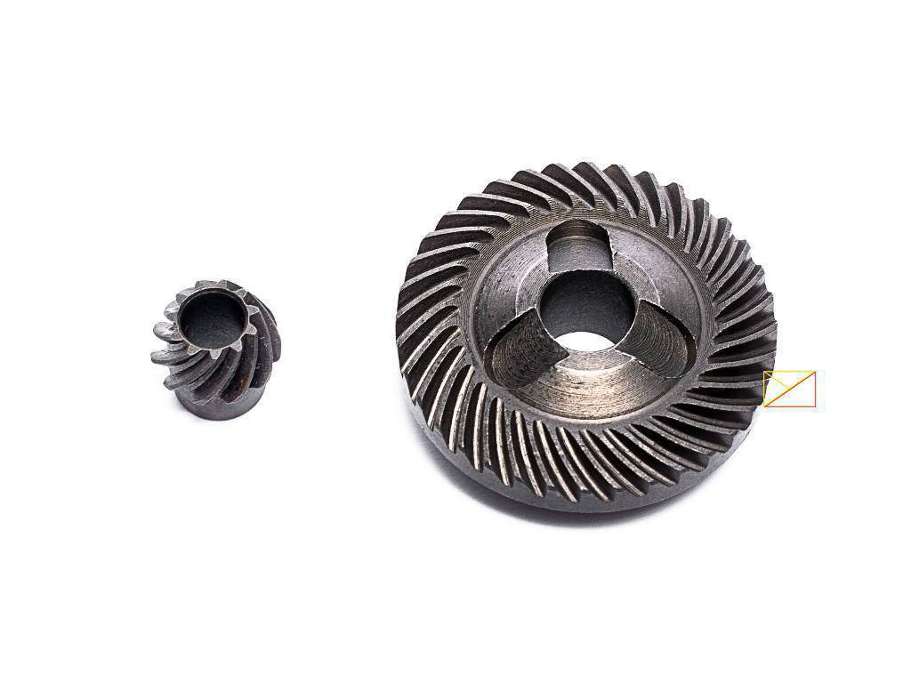 

Шестерни (пара) болгарки Bosch 125-9 косой зуб D47.5x12 h16x8