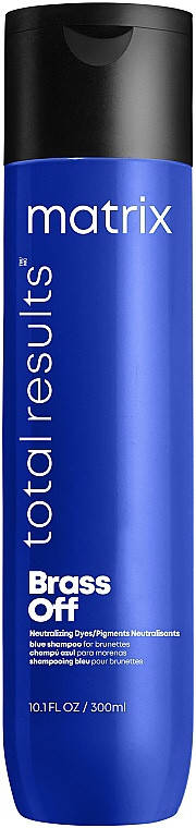 

Шампунь для нейтрализации желтизны волос Matrix Total Results Brass Off Shampoo 300 мл