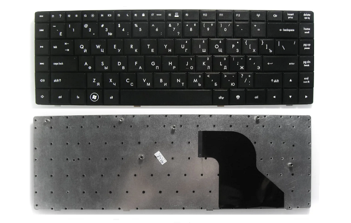 

Клавиатура для ноутбука HP Compaq 620 621 625 CQ620 CQ621 CQ625 - 6037B0046201 - 605814-251, Черный