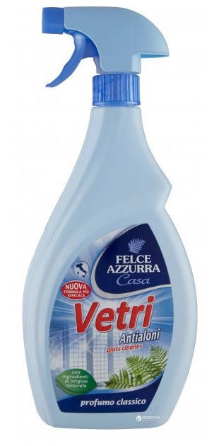 

Средство для мытья окон и зеркал Felce Azzurra Casa Vetri Antialni, 037869, 750 мл