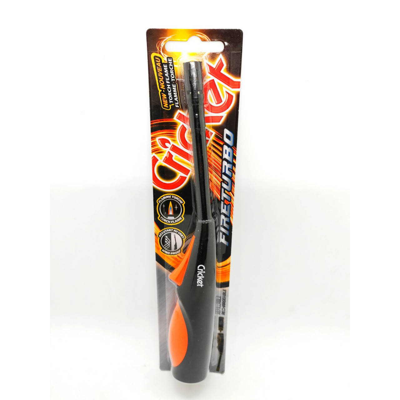 

Зажигалка для газовой плиты Хорошего качества "Cricket FireTurbo" .оранжевая, Оранжевый