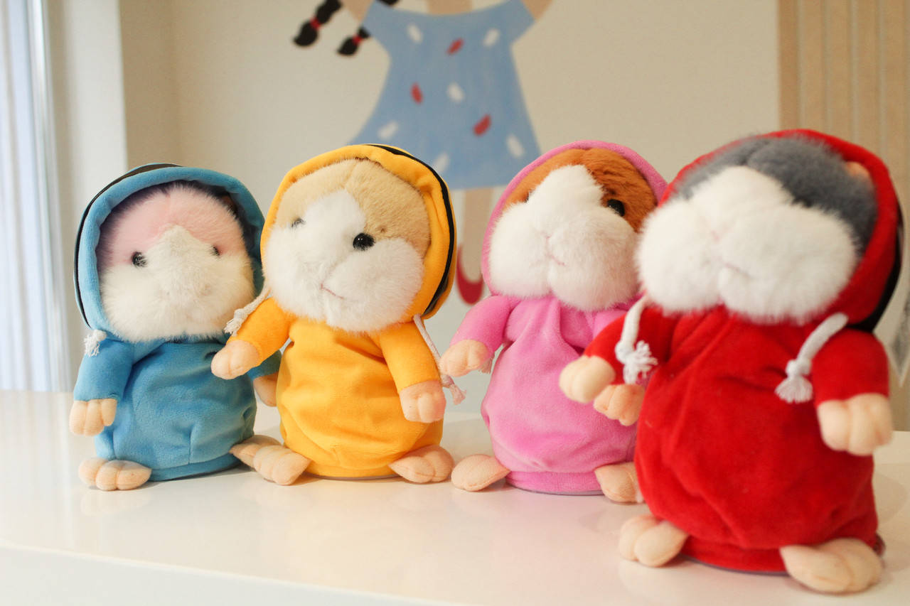 

Мягкая игрушка Хомяк повторюшка