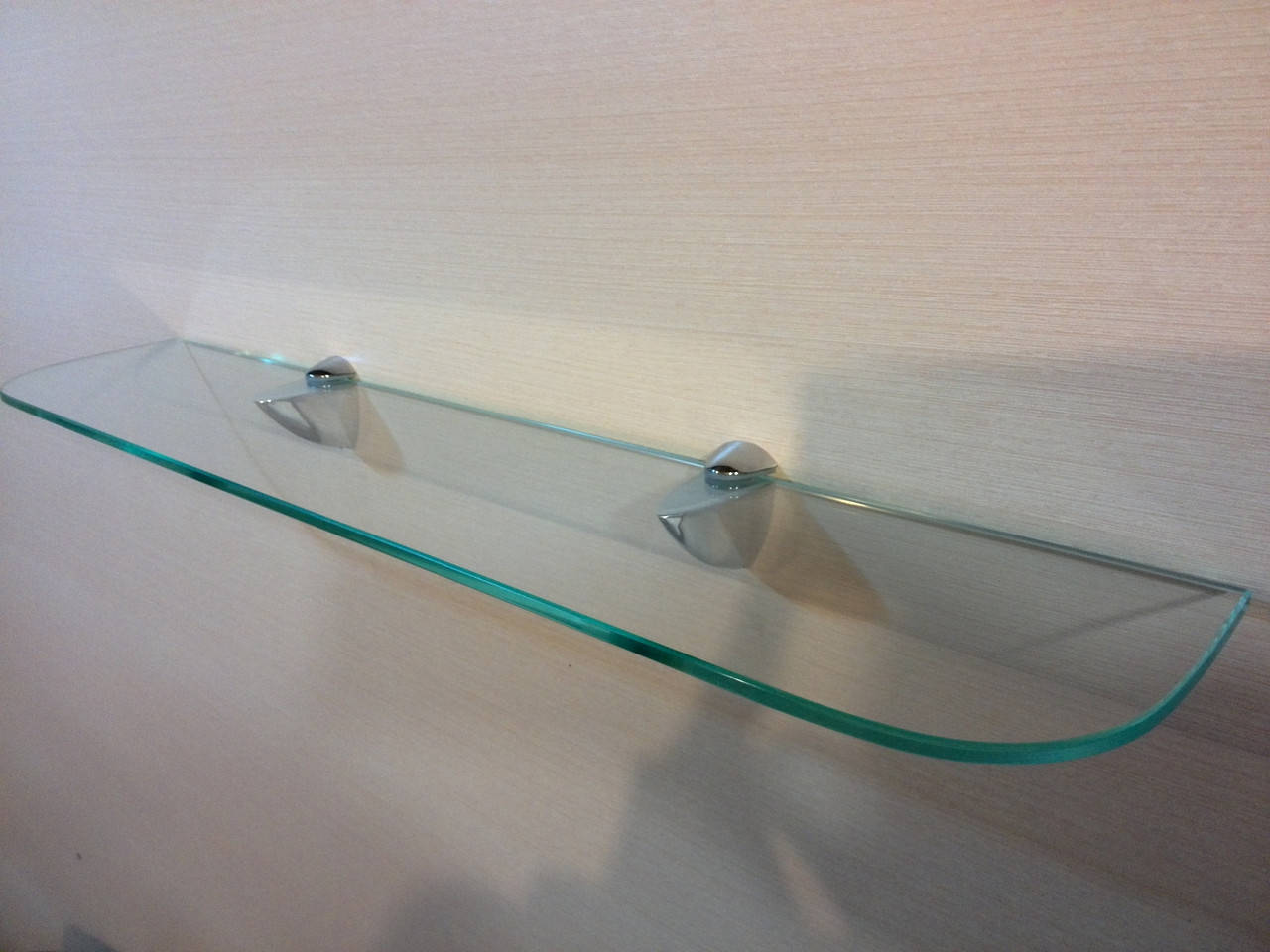 

Полка стеклянная прямая 6 мм прозрачная 60 х 12 см