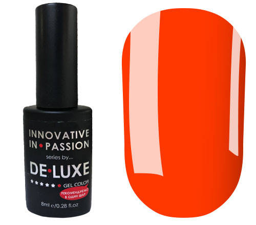 

Гель-лак для ногтей De Luxe №091 Оранжевый неоновый 8 мл (13523Qu)