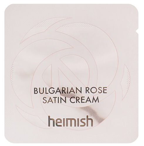 

Крем для лица увлажняющий Heimish Bulgarian Rose Satin Cream, 1 мл