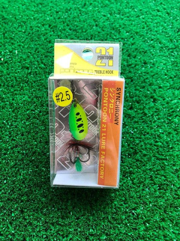 

Блесна вертушка Pontoon 21 SYNCHRONY #2.5 (6.8g) Цвет-011