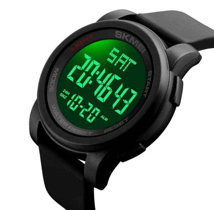 

Часы противоударные Skmei Military 12-57 - Full Black (5 bar)