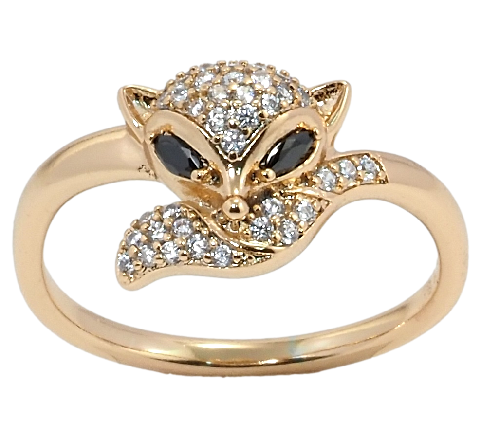 

Кольцо Xuping Позолота 18K "Лиса" р.16,18,18.5,20