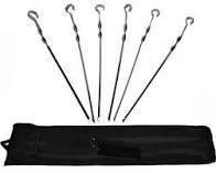 

Шампуры в чехле Stenson хром 6шт./набор 60см MH-0020