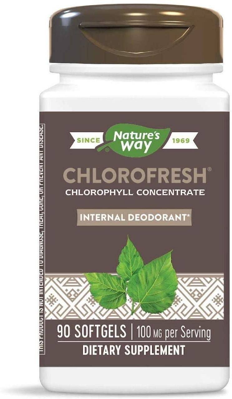 

Nature's Way Chlorofresh 90 гелевых капсул