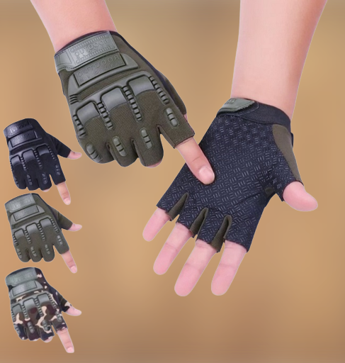 

Тактические перчатки беспалые