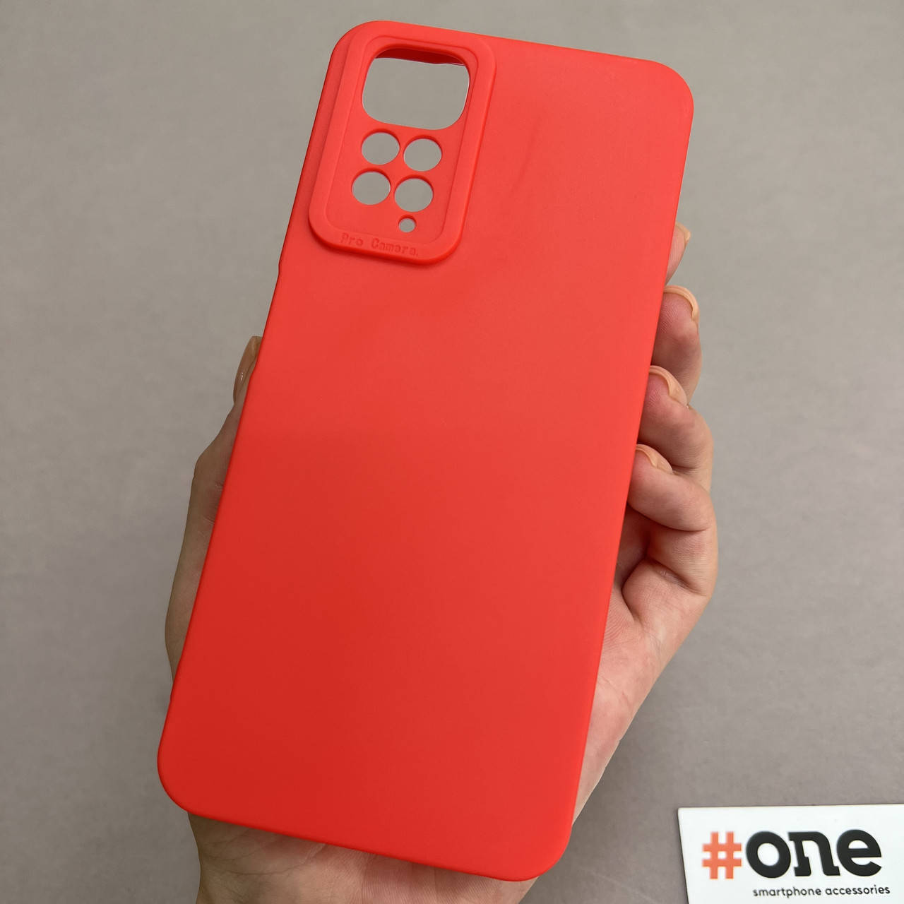 

Чехол для Xiaomi Redmi Note 11 (2201117TY) силиконовый с закрытой камерой чехол на сяоми нот 11 красный W7N