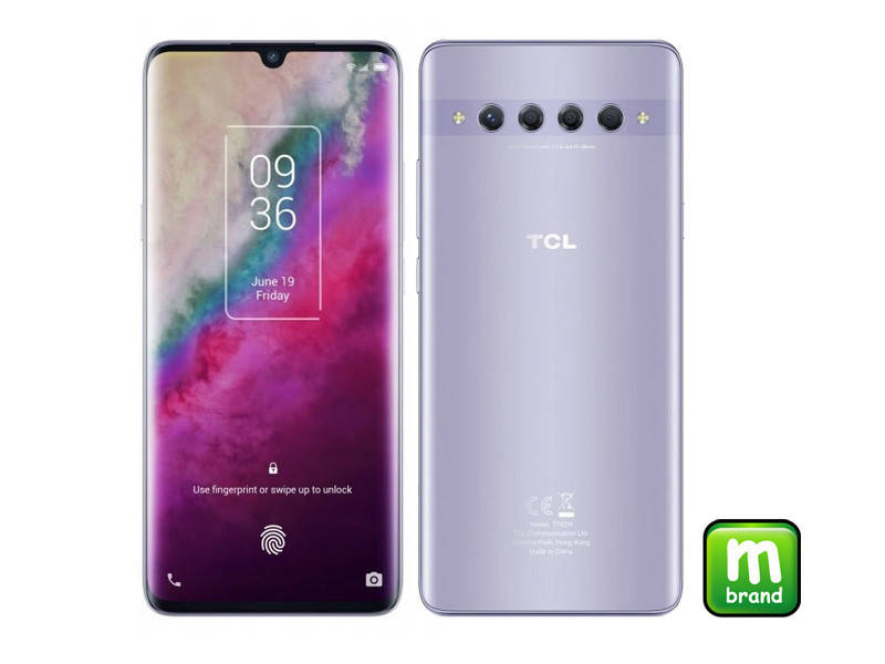 

Смартфон TCL 10 Plus 6/256Gb, Серебристый