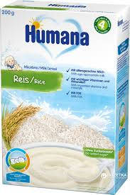 

Молочная каша рисовая с 4 месяцев Humana (Хумана), 200 гр.