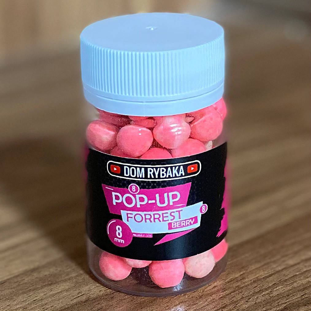 

Pop-up 8мм - Лесная ягода. Дом рыбака