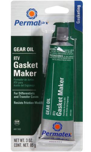 

Герметик для трансмиссий Permatex® Gear Oil RTV Gasket Maker
