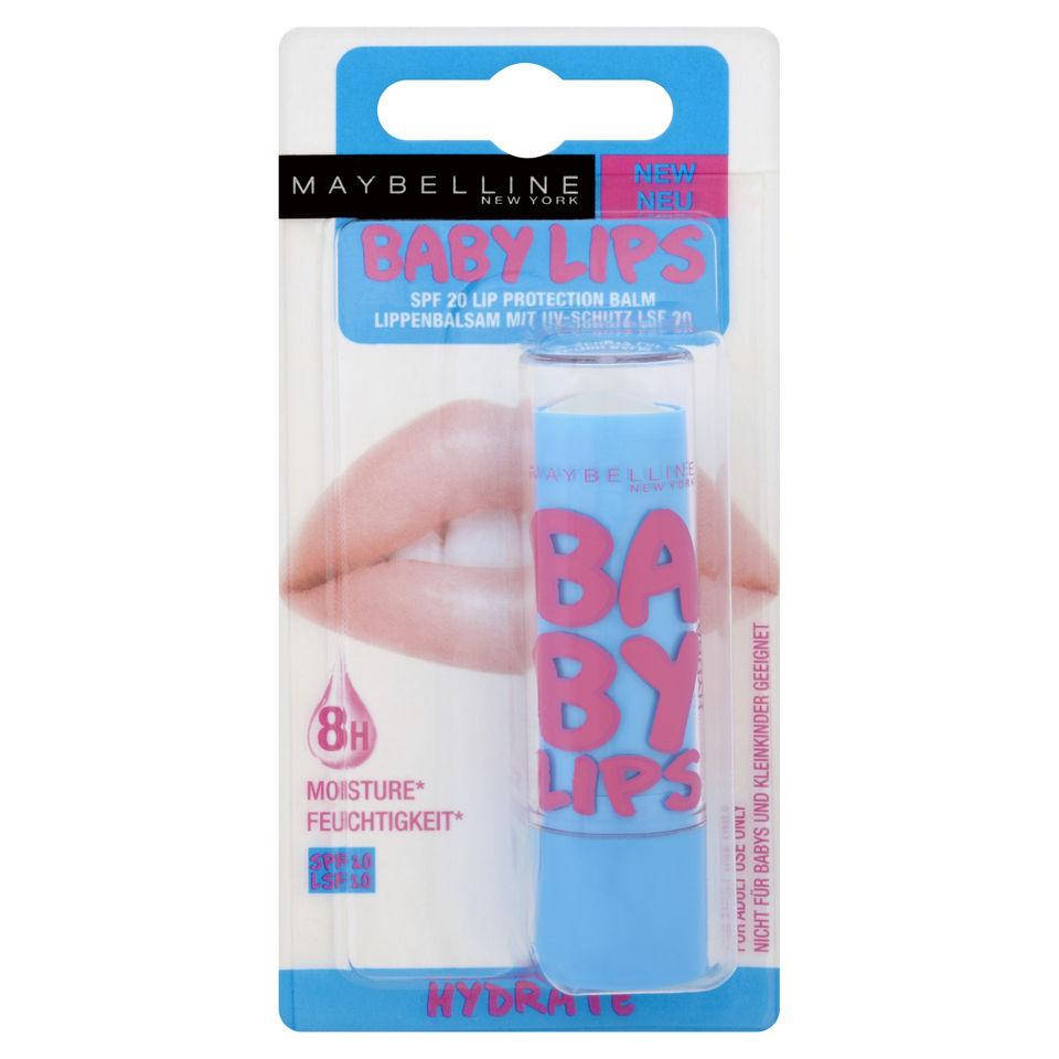 

Бальзам для губ Maybelline New York Baby Lips Lip Balm бесцветный 4,4г