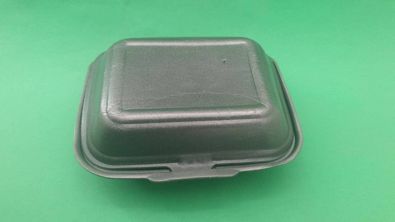 

Ланч-бокс Лоток Одноразовый из вспененного полистирола с крышкой(190*150*60)Черный HP-9(250 шт)Упаковка Тара