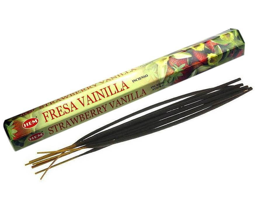 

Благовония Vanilla Strawberry "Ваниль и Клубника" Hem