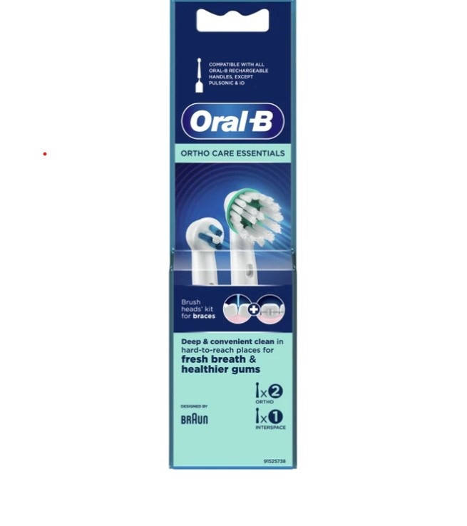 

Набор насадок Oral-B OD-17 для брекетов (Ortho)