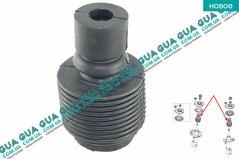 

Пыльник с отбойником амортизатора ( стойки ) переднего усиленый 540500016R Renault / РЕНО MEGANE III / МЭГАН