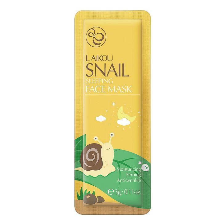 

Одноразовая ночная маска Laikou Snail Anti-Wrikle против старения кожи 3г