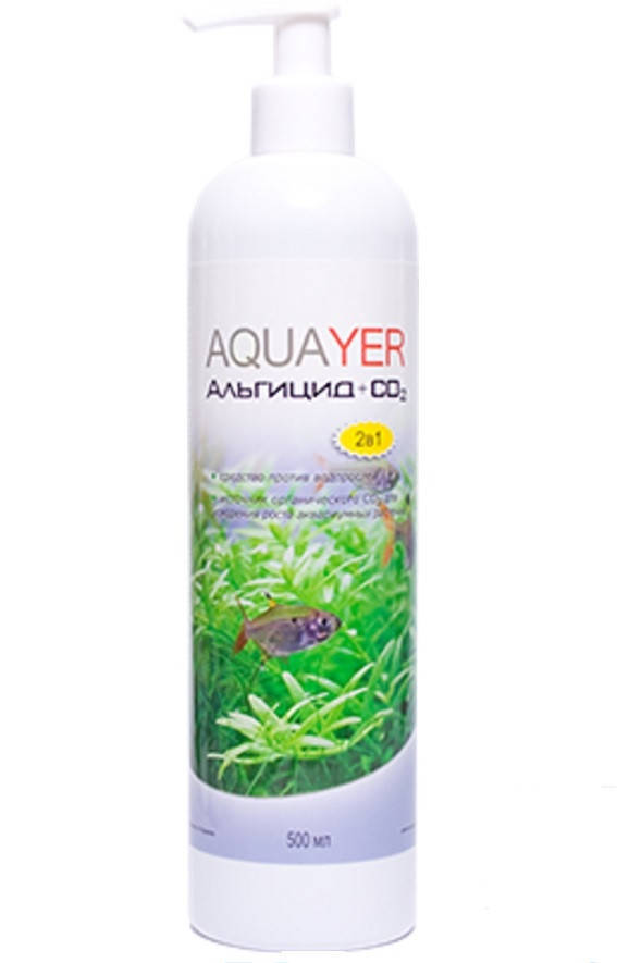 

Альгицид+СО2 AQUAYER 500 мл