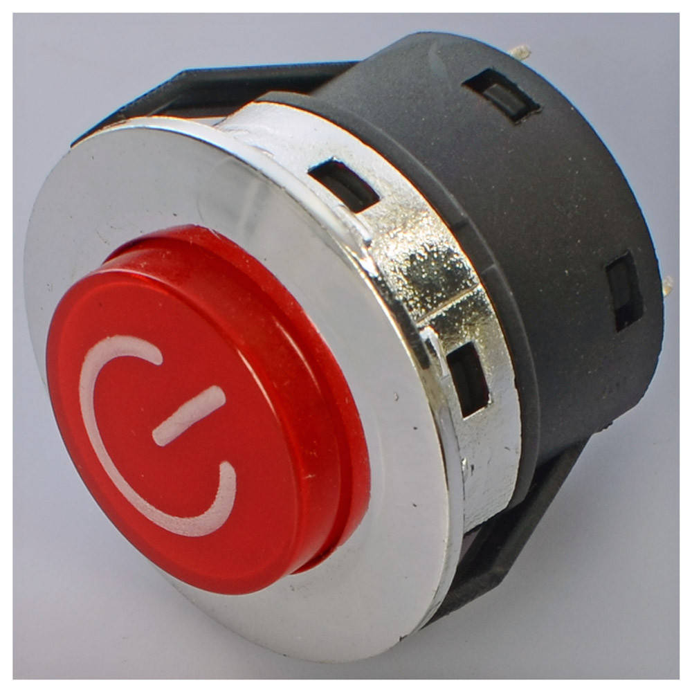 

Кнопка включения и выключения (старт/стоп) для детского электромобиля М 4010 с подсветкой 12V