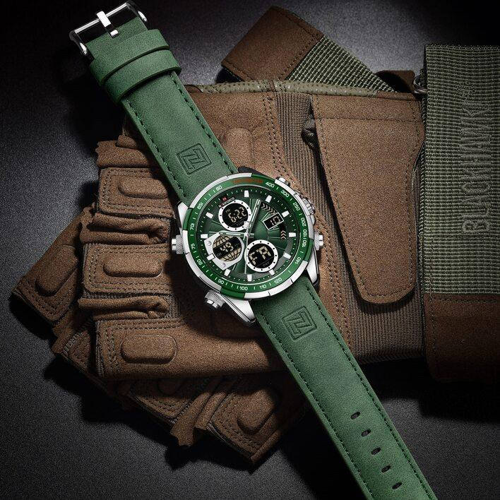 

Мужские тактические часы Naviforce Fly ArmyGreen с японским механизмом Seiko