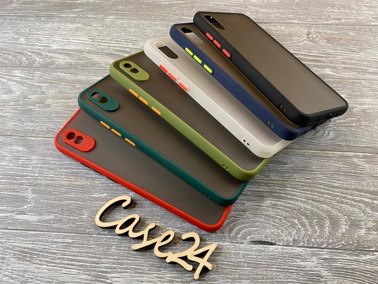 

TPU чехол накладка Matte Color Case (TPU) для Xiaomi Redmi 9A (на редми 9а)
