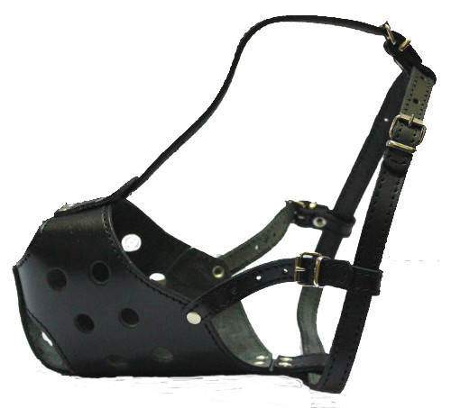 

Намордник для породы Питбультерьер, Черный