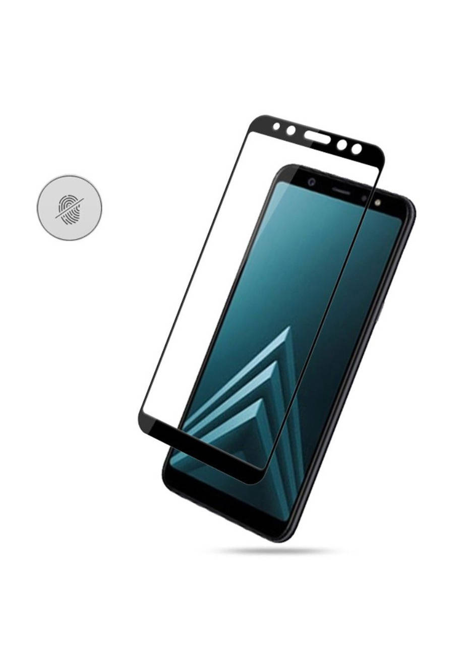

Защитное стекло с рамкой для Samsung A6Plus(black), Черный