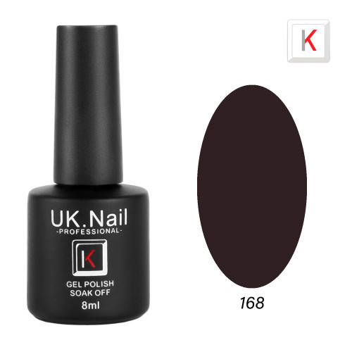 

Гель-лаки UK.Nail 8 мл №168