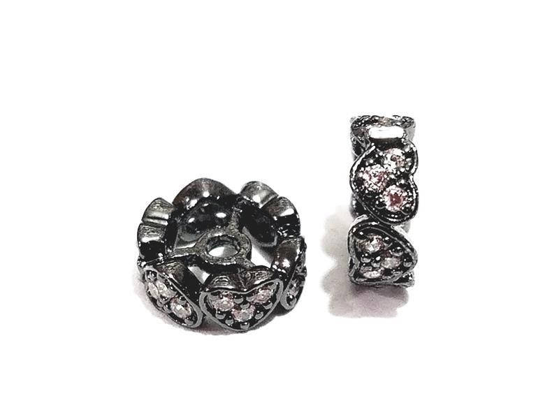 

Рондель 8 мм толщина 3 мм (гиппоаллергенный сплав)