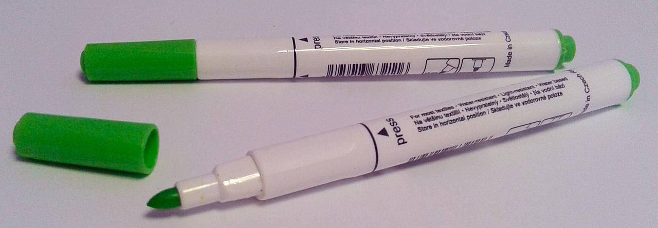 

Маркер Текстильный 2 мм Салатовый тонкий круглый 2739 24176Ф Centropen Чехия