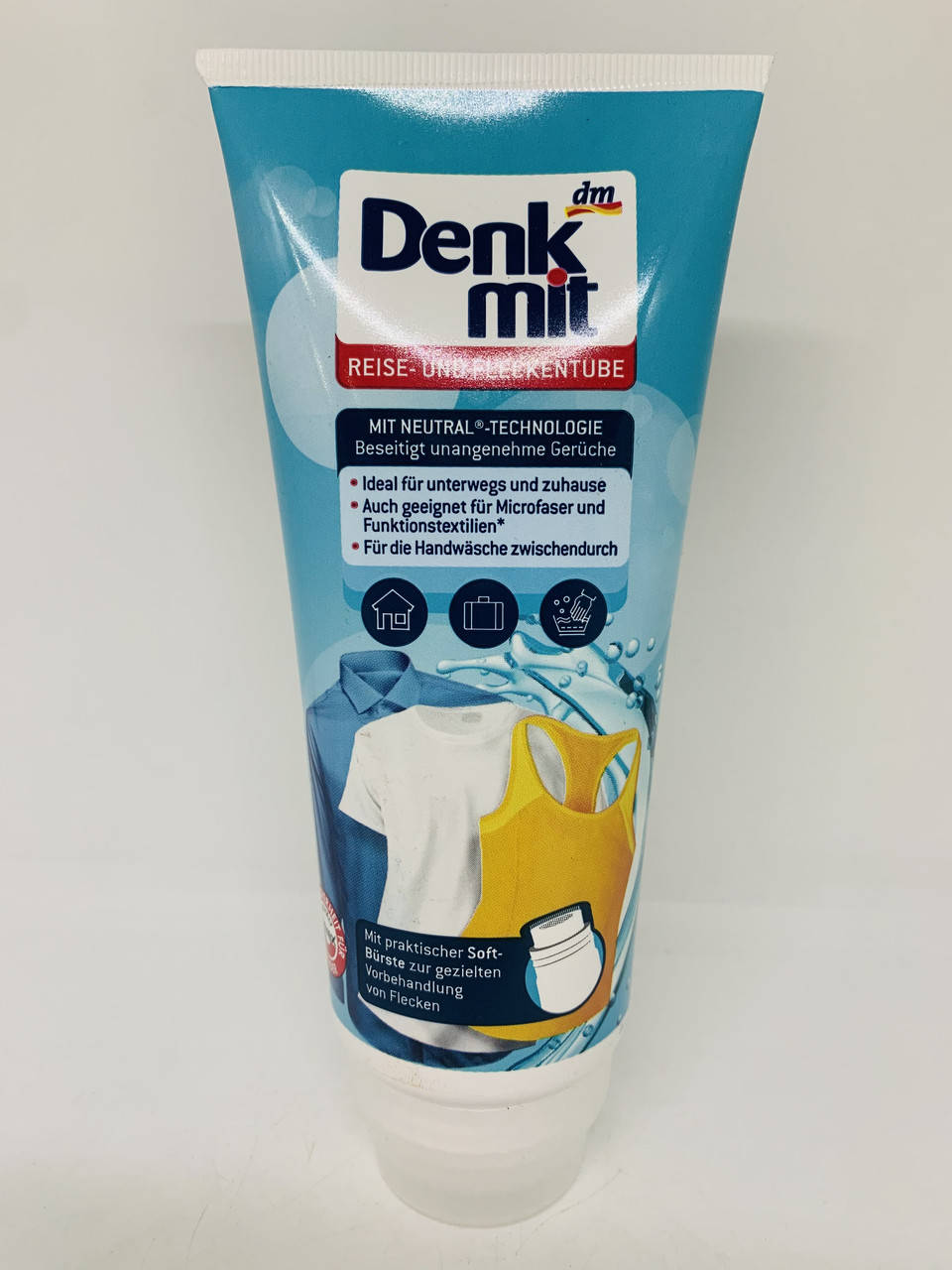 

Гель для стирки Denkmit Reise-Und Fleckentube 200 мл (дорожный вариант)