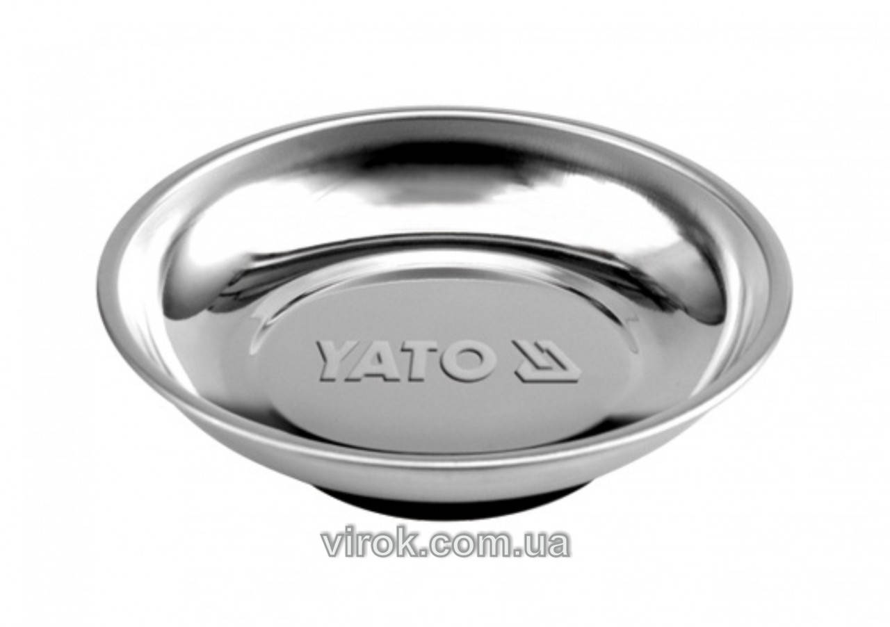 

Миска з магнітним дном YATO, Ø=150мм [12/48] YT-0830