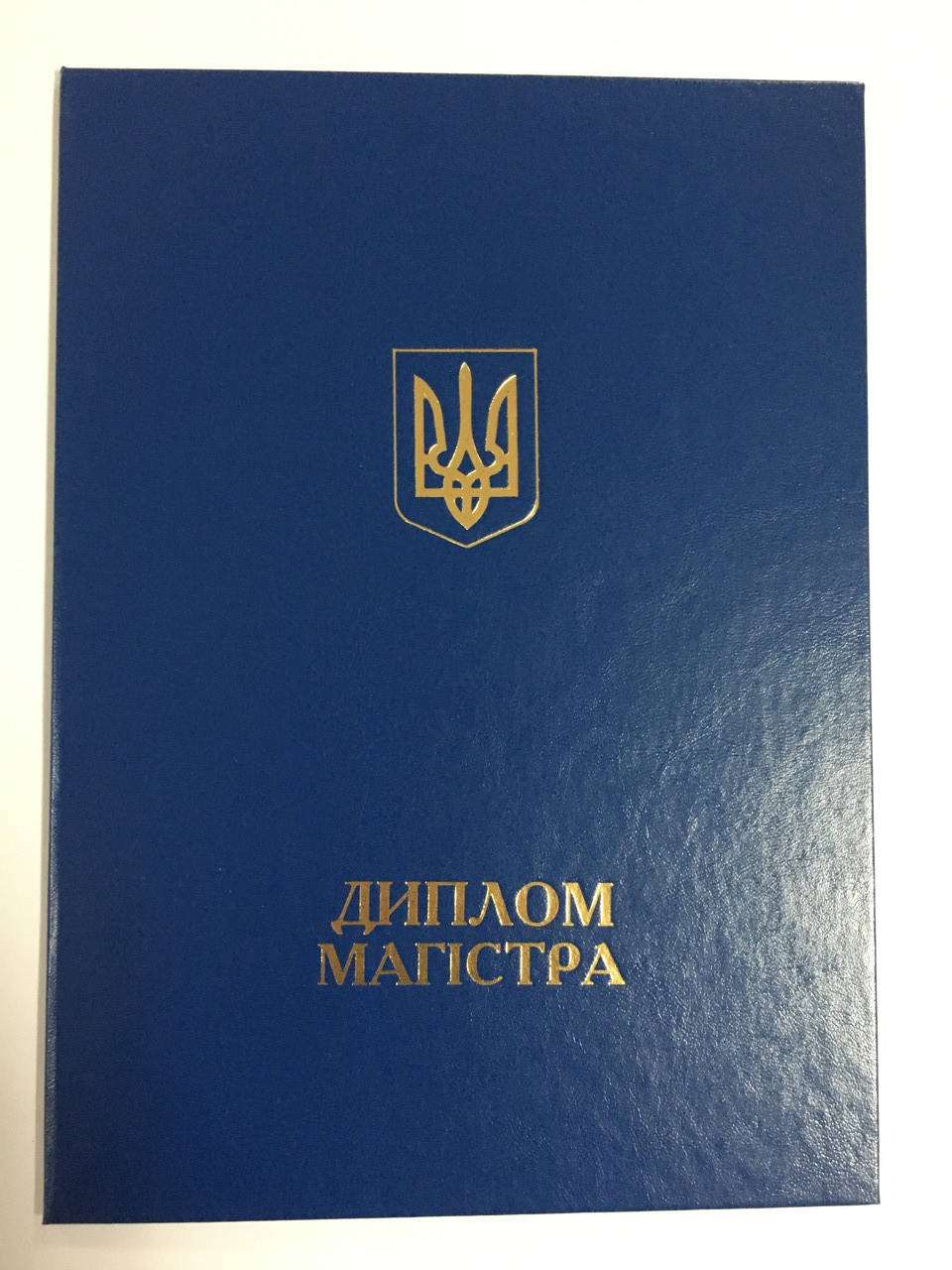 

Обложка для диплома Магистра А4 синяя (твердая), Синий