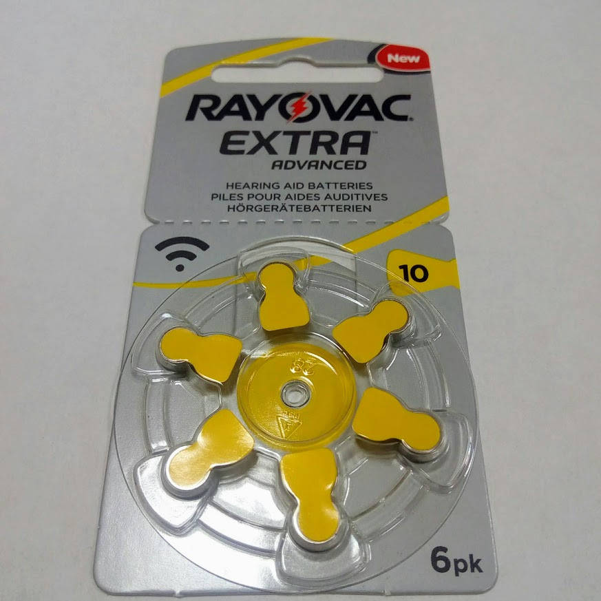 

Батарейки для слуховых аппаратов Rayovac 10