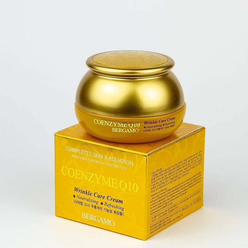 

Антивозрастной крем с коэнзимом Q10 Bergamo Coenzyme Q10 Wrinkle Care Cream 50 ml