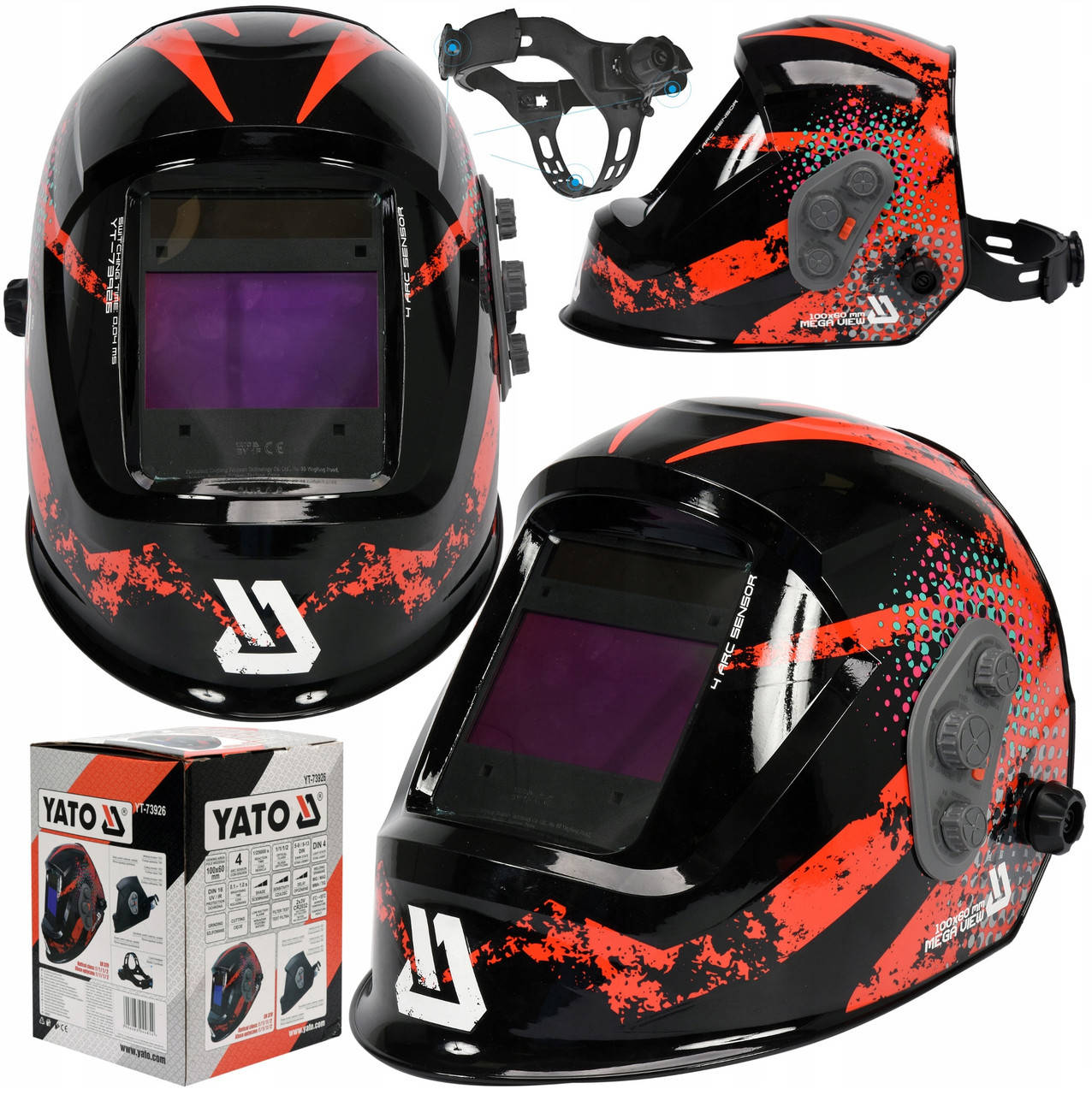 

Сварочная Маска Хамелион YATO® YT-73926
