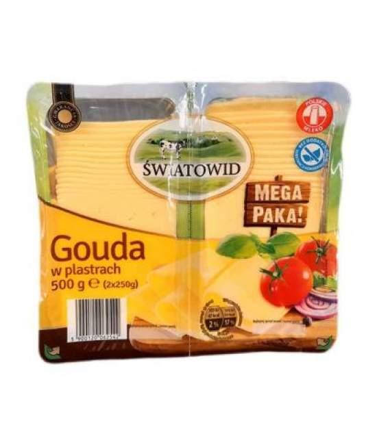 

Сыр нарезной Swiatowid Gouda 0,5кг