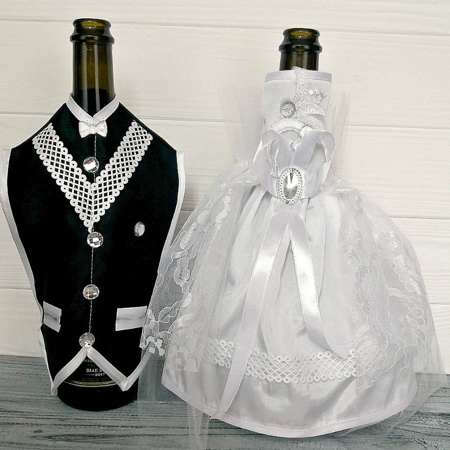 

Свадебная одежда на шампанское