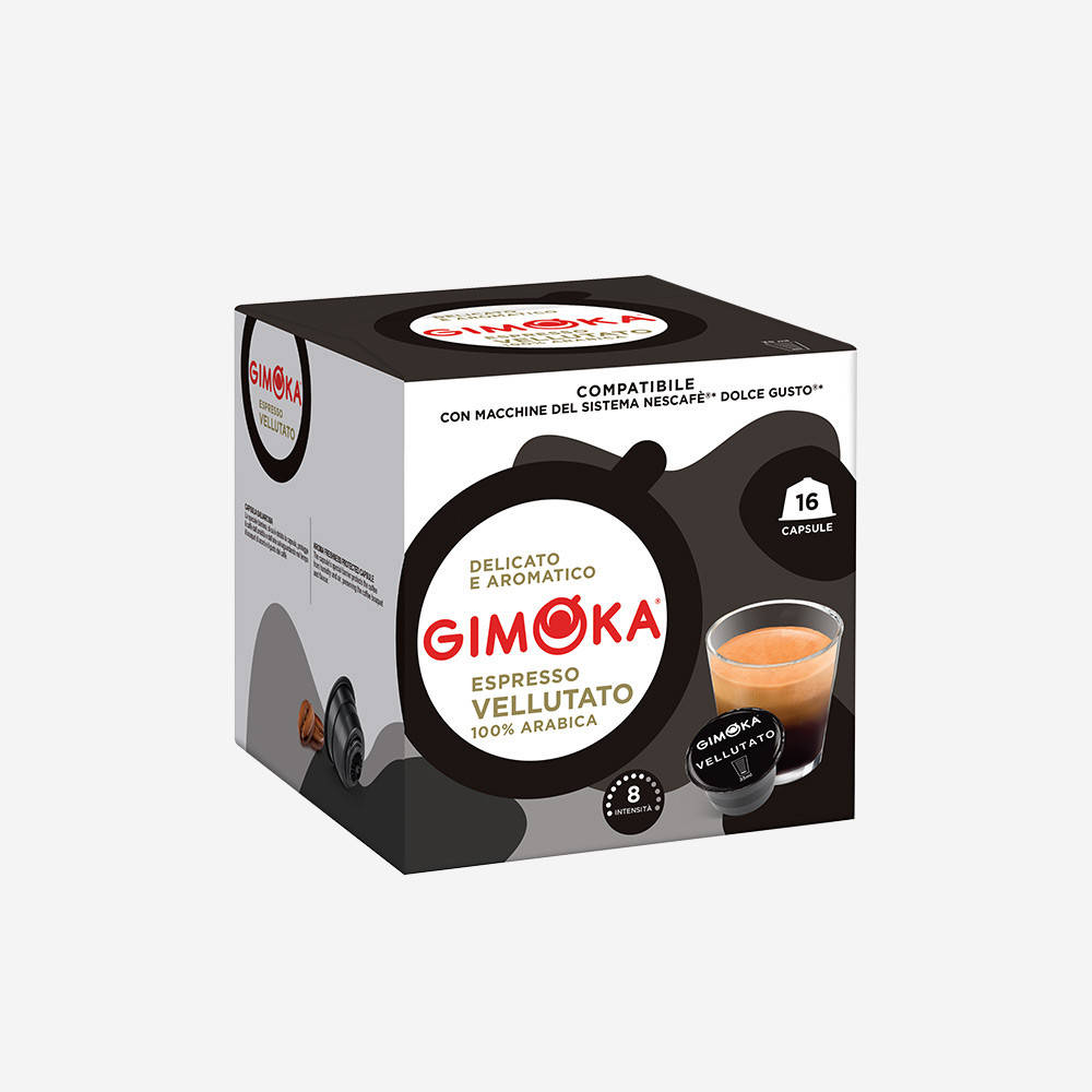 

Кофе в капсулах Дольче Густо - Dolce Gusto Gimoka VELLUTATO