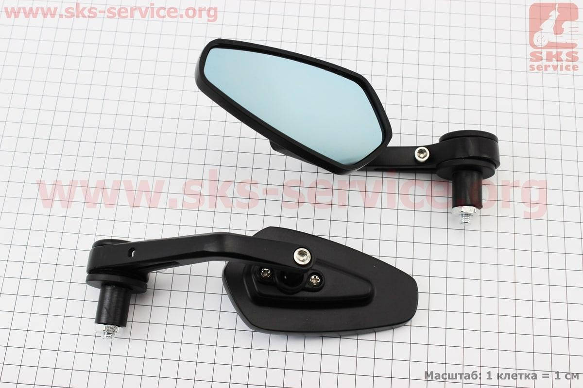 

Зеркала к-кт "ПРИЗМА" SPORT, черный (крепление в торец руля под заглушки)