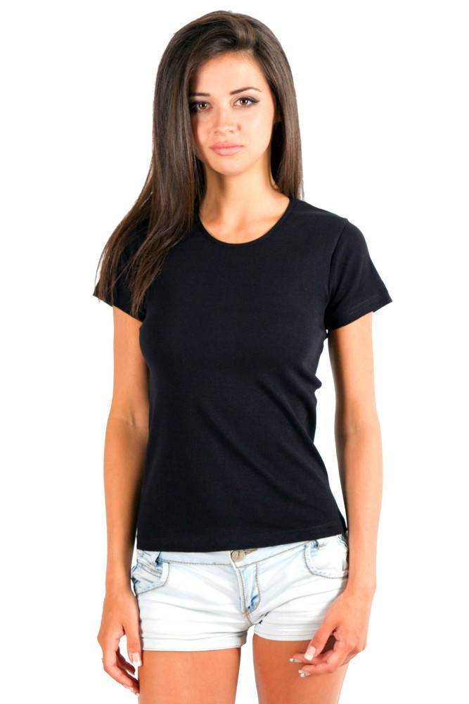 

Футболка жіноча 21-2302 чорний 32909, 1