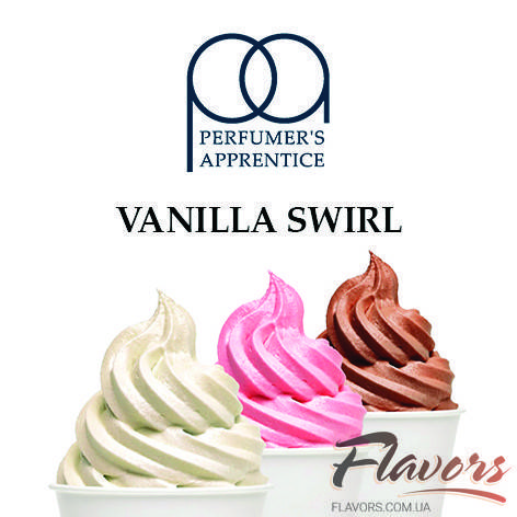 

Ароматизатор The perfumer's apprentice TPA Vanilla Swirl Flavor (Ванильный вихрь) 30 мл.