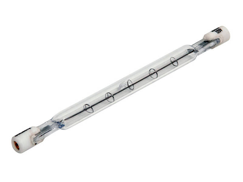 

Лампа галогенная линейная 220v-300w EUROLAMP SG-30118 R7s L=118 mm
