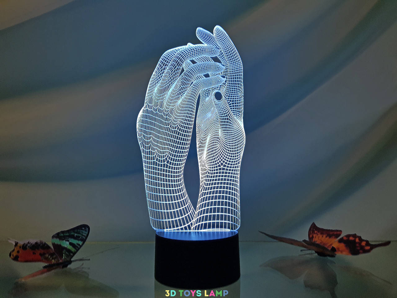 

Сменная пластина для 3D светильников "Маникюр" 3DTOYSLAMP