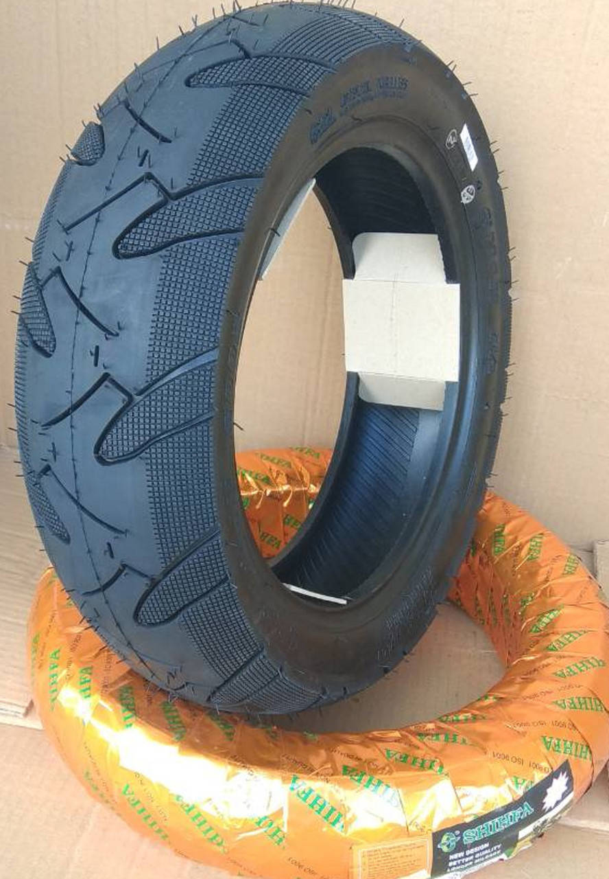 

Покрышка 130/70-12 безкамерная для скутера Shi hFa